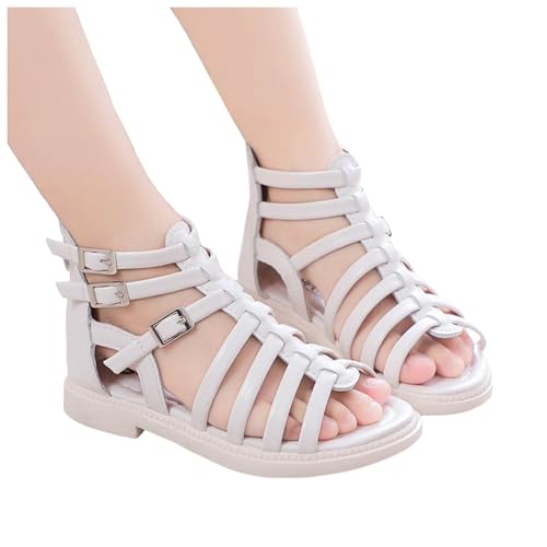 IWIHMIV Dress Shoes For Girls Girls Shoes Girls Gladiator Sandals Non Slip Open Toe Breathable Summer Shoes with Rubber Sole3