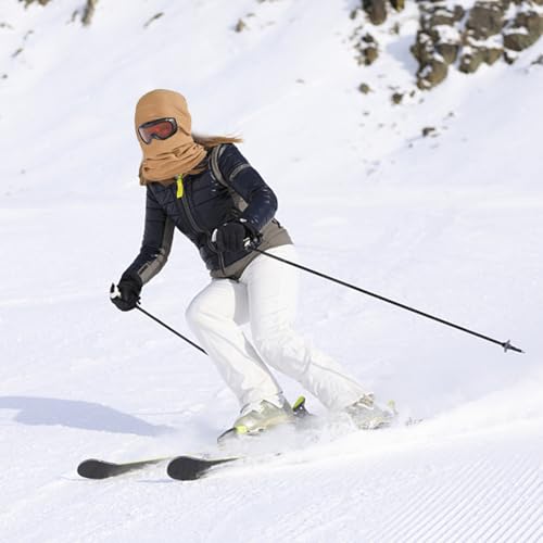 HUIOP Inverno ao ar livre ciclismo polar velo rosto quente máscara esqui à prova de vento chapéu cac