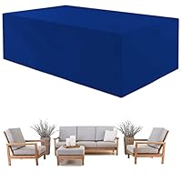 Meubelhoes, 242 x 182 x 100 cm, hoes voor tuinmeubelen, 420D polyester