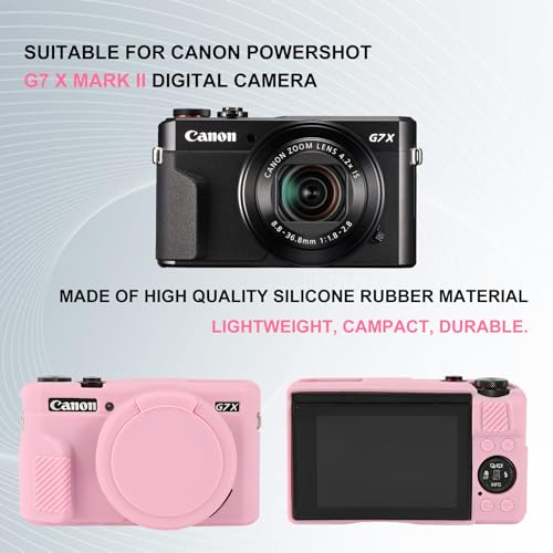 Funda de silicona para Canon Powershot G7 X Mark II miniatura 2