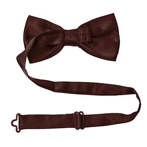 Burlet Bow Tie - Brown Bow Tie - Bow Tie For Men - Bowtie Men - Silk Look #TOP1
