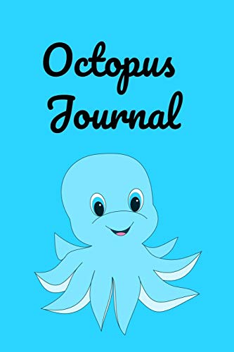 Octopus Journal: College Ruled Lined Paper