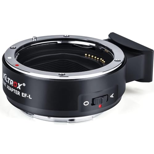 Image of VILTROX EF-L Lens Mount Adapter Auto Focus Lens Mount Converter Ring Adapter Compatible with Canon EF /EF-S Lens for Leica L Mount Camera SL2 /Lumix S1 S1H S5 /Sigma fp L