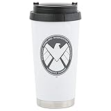 CafePress SHIELD Agent Personaliz Stainless Steel Travel Mug Stainless Steel Travel Mug, Insulated...