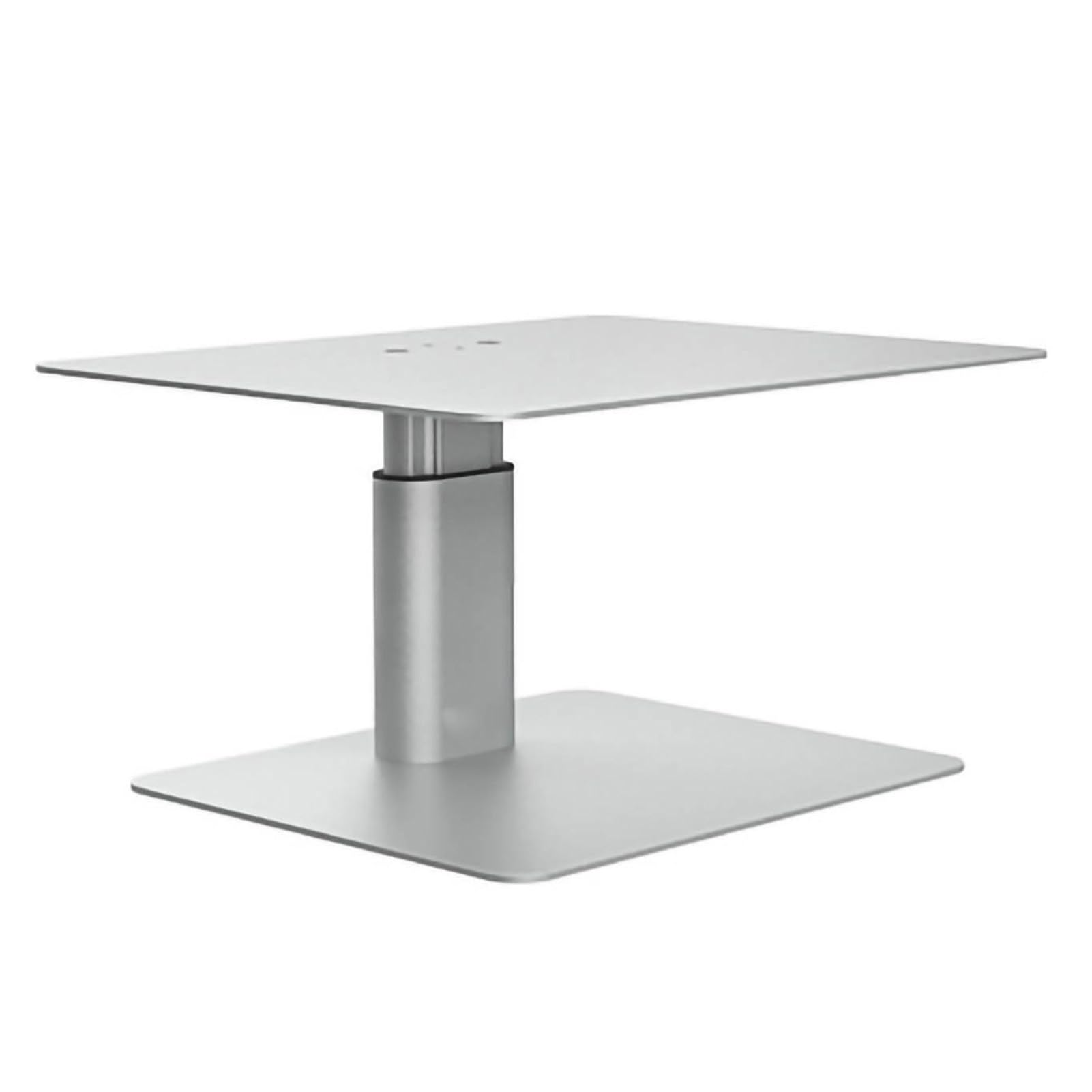 Generic Solidna, Ergonomiczna Podstawka Pod Monitor Komputerowy, Podstawka Pod Monitor o Regulowanej Wysokości łagodząca Ból Szyi i Ramion, Ergonomiczna Konstrukcja Zapewniająca Komfortowe (SILVER)