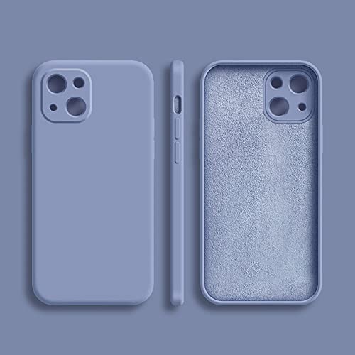 Coque silicone liquide iPhone XS Max protection mince gris