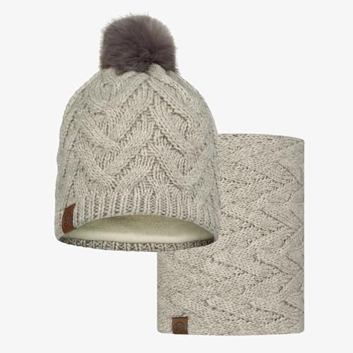 Bonnet et tour de cou polaire BUFF Caryn pour rester au chaud tout l'hiver en ville
