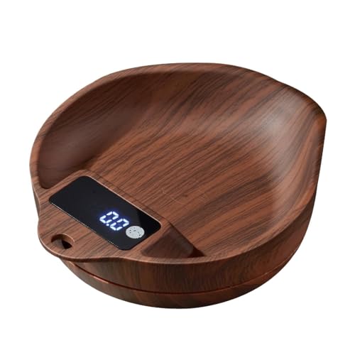 Digital Coffee Scale, Precision Kitchen Scale for Food Weighing, Rechargeable Measuring Device for Tea, Coffee, Seasonings, Flour and Baking, 5.31 x 3.94 Inch Compact Cooking Accuracy Tool