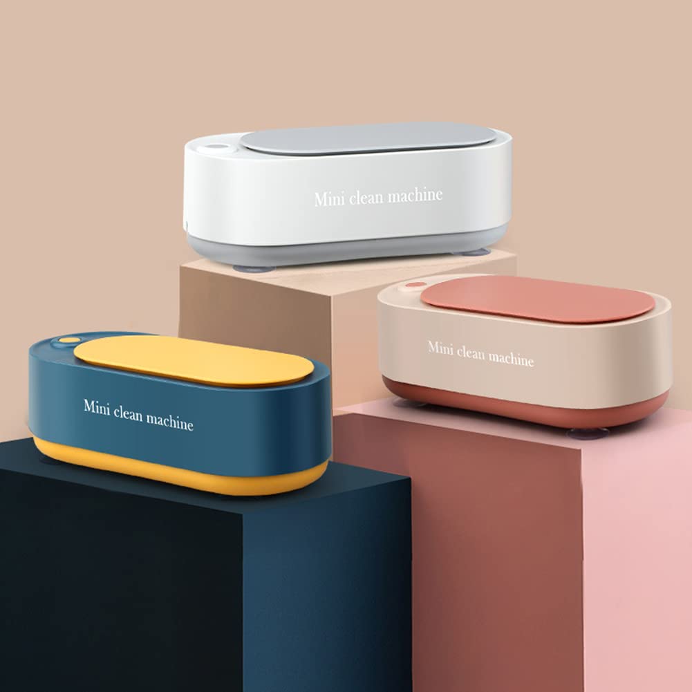 ISAKEN Nettoyeur à Ultrasons 500ml Portable USB - Nettoyeur Bijoux, Lunettes Et Prothèses Dentaires