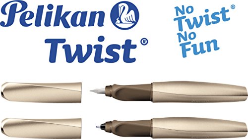 Preisvergleich Produktbild Pelikan Twist® Classy Neutrals ( Füller + Tintenroller, Bronze)