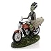 Department 56 Halloween Village Ride Away Bride on Harley Motorcycle 4051020 New