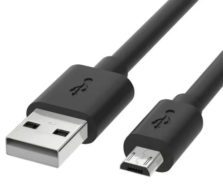 3FT Micro USB Cable Compatible with Canon Ivy 2 Mini Photo Printer 5452C018 5452C017/ Canon Ivy CLIQ 2 CLIQ+2 Instant Camera Printer 4519C001 4520C002 Repalcement Micro USB Charger Cord