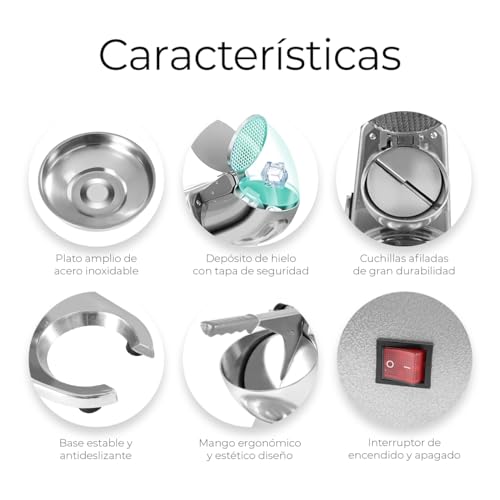 La mejor comparación de Picadores de hielo disponible en línea para comprar. 3 Picadores de hielo marca Raganet (3)