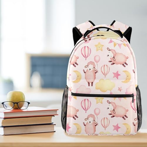 Sac à dos d'école anti-pression dos pour adolescentes et garçons - 5