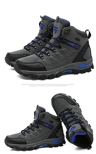 Mens Hiking Boots Trekking Shoes Waterproof Sport Work Boots Lightweight Walking Ankle Shoes Composite Toe Sneakers For Men2