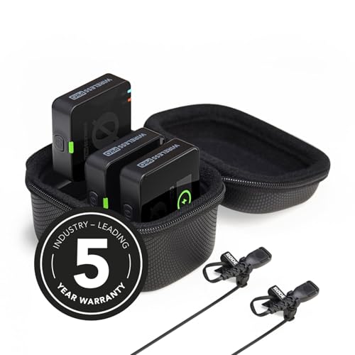 Image of Rode Wireless Pro Digital 2-Channel Wireless Microphone Set + Keepdrum ADP07 TRRS-TRS Adapter