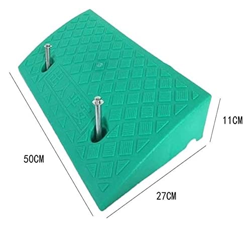 Rampas para motocicleta, 11CM altura, tapete antideslizante para escalón, plástico resistente, no resbaladizo, para sillas de ruedas, restaurantes, hoteles miniatura 2