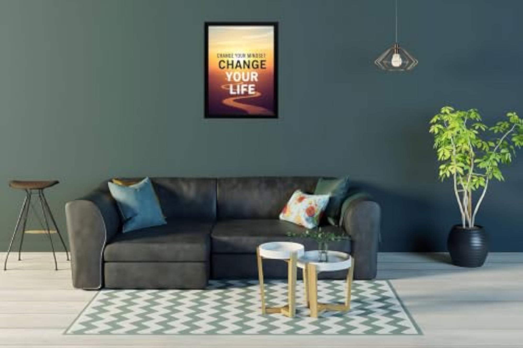 Change Your Mindset Change Your Life Photo Frame