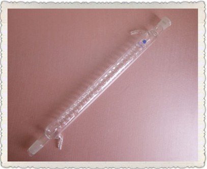 GOWE 600 mm, grano 24, 29, cristal Graham condensador, Coil intercambiador de calor, la químico para Andare al suo Laboratorio, de cristal