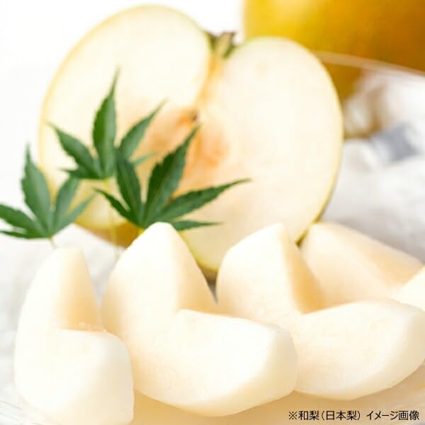Amazon.co.jp: 山形県産 和梨 かおり梨 2kg (秀品/3玉〜5玉入り/クール