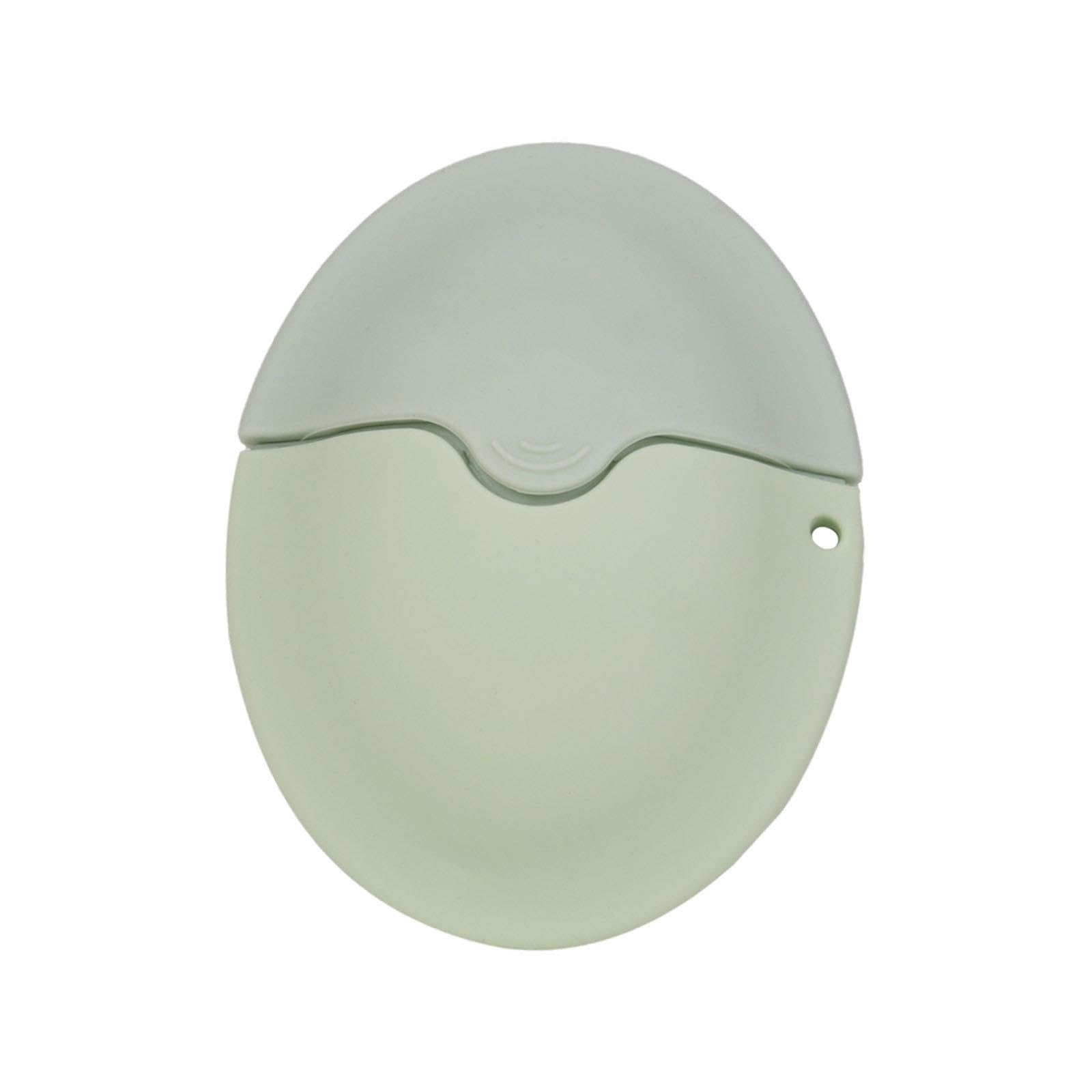 Enakshi® Sunscreen Applicator with Lid | Portable Washable Reusable, Compact Silicone Design | Built-in Refillable Container | With Hole for Easy Carry | Beach, Home & Travel Use “ Green-image-6
