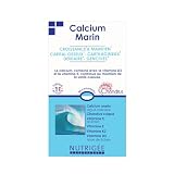 NUTRIGÉE - Calcium marin croissance et capital osseux – algue lithothamne, silice naturelle bambou ortie, vitamine c acérola – 30 comprimés – haute absorption – fabriqué en france