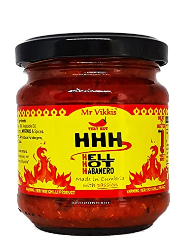 Mr Vikki Hell Hot Habanero Pickle - Chilli iwzards