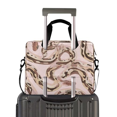 Bolso porta laptop 15.6" con asa y correa cruzada miniatura 4