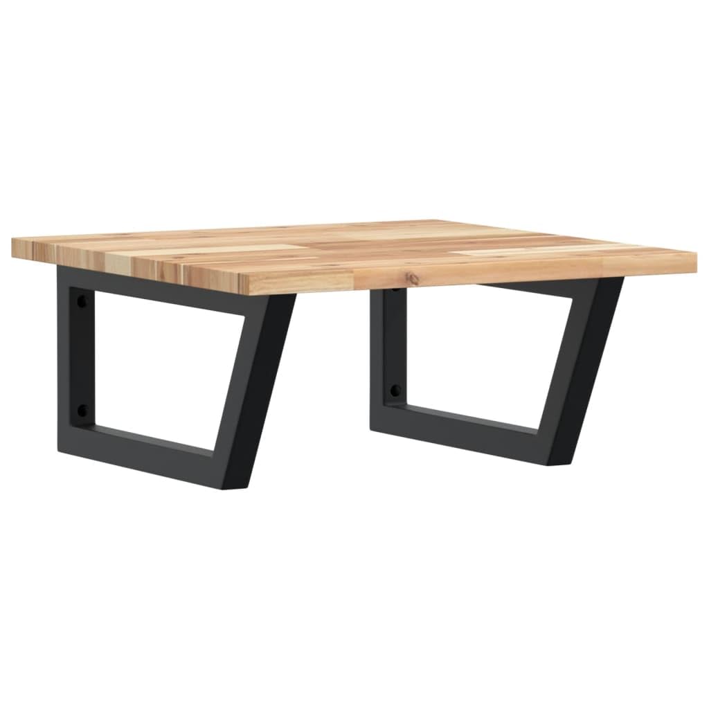 Mensola per lavandino, montaggio a parete, 50 x 50 cm, in legno