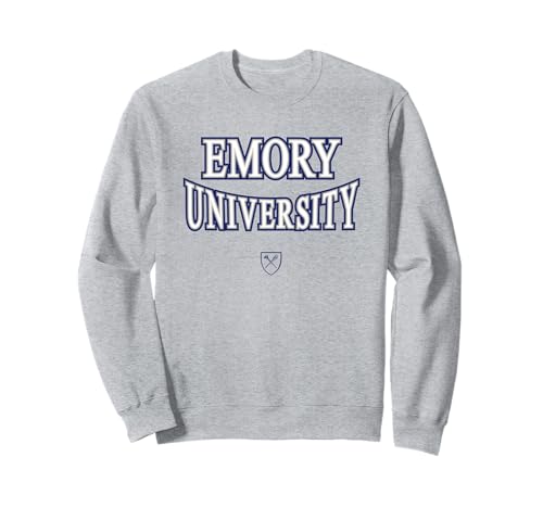 Emory Eagles Laurels Gray Officially Licensed Sweatshirt