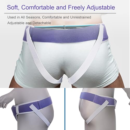 Faja para Hernia Bilateral Inguinal para Hombre y Mujer Mediana miniatura 5
