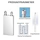CLDIY Aluminium Wasserkühlblock, Flüssigkeitswasserkühler Kühlkörpersystem für PC Computer CPU Graphics Kühler Kühlkörper Endothermic Head Silber (40mm x 80mm x 12mm) 2 STÜCK