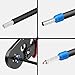 20Pcs AWG4 / 25mm² Wire Ferrules Copper Crimp Connectors,VE25-16,Wire Crimping Tool Kit,Insulated Cord Pin End Terminal Assortment Kit,for Car Audio, Electronics, Communication Equipment,Blue