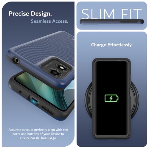 Coque robuste Moto E14 G24 TUDIA protection militaire fine - 6