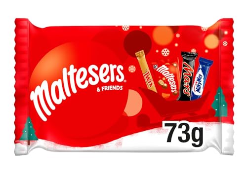 Image of Maltesers and Friends Small Christmas Chocolate Selection Pack 73g