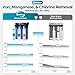 iSpring Whole House Water Filter System, Reduces Iron, Manganese, Chlorine, Sediment, Taste, and Odor, 3-Stage Iron Filter Whole House, Model: WGB32BM