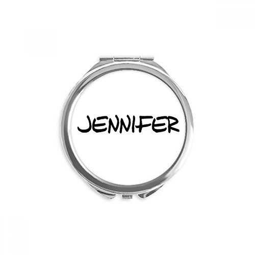 Miroir de poche Jennifer pour maquillage nomade et retouches rapides en déplacement