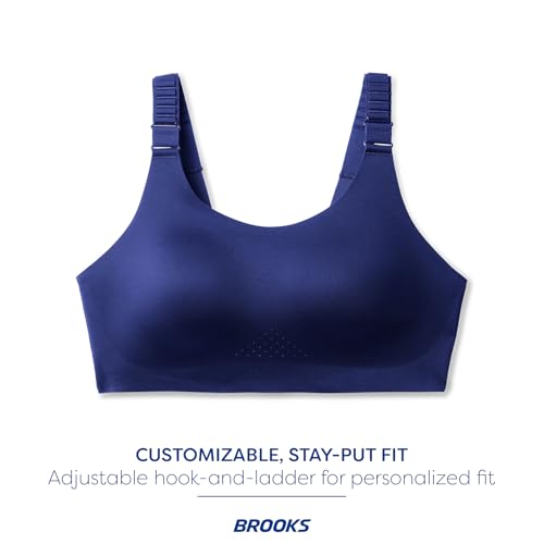 Image of Brooks Women's Racerback 2.0 Sports Bra for High Impact Running, Workouts & Sports with Maximum Support