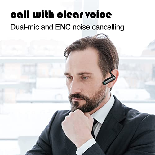 Auriculares Bluetooth Abiertos con Micrófono Dual 5.2 miniatura 3