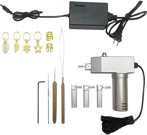 Machine à dreadlocks électrique portable pour tresser les cheveux - 2