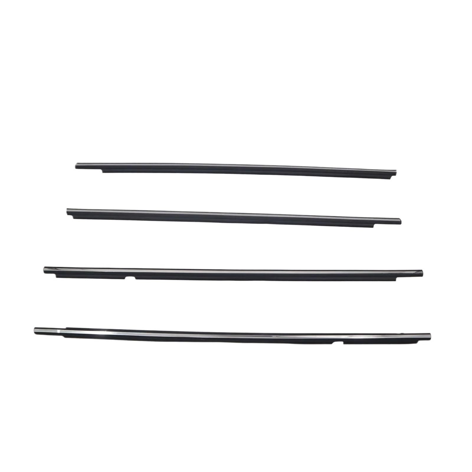 Iukmrt Chrome For Toyota For Corolla For Altis Sedan Zze122 2003-2007 Outer Windows Rubber Weatherstrip Door Strip Car Door Seal Protector