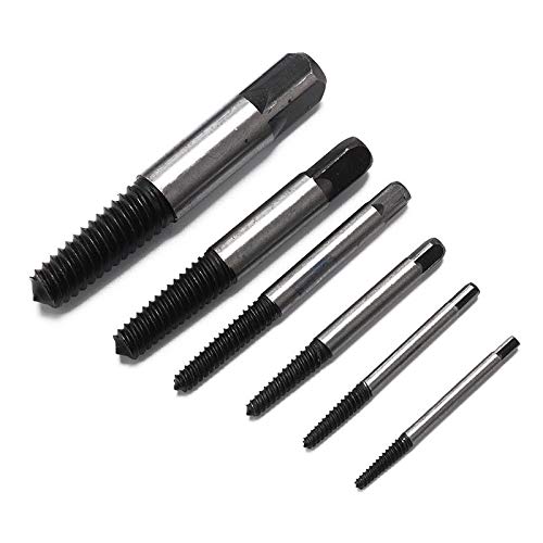 Kit extractor de tornillos y brocas 12 piezas miniatura 3