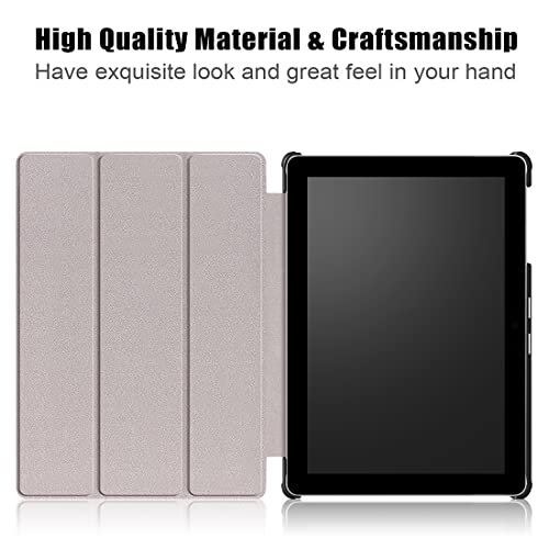 XFDSFDL® Protective Cover for Microsoft Surface Go 3 (10.5 Inch) Ultra Thin PU Leather Flip Case with Tri-fold Built Stand Holster Device Shell - Image 2