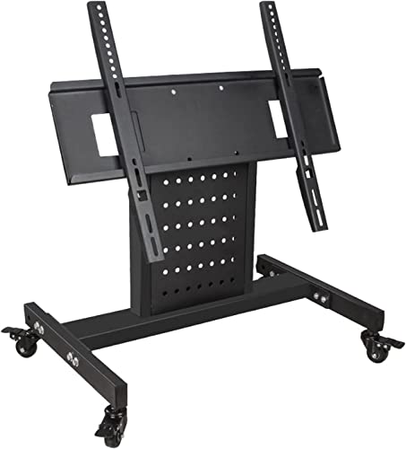 Soporte móvil para TV, altura baja, ruedas, 32-75 pulg. miniatura 5