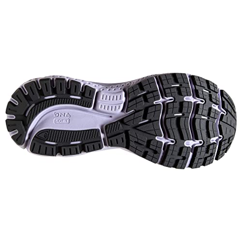 Brooks Brooks Women's Ghost 13 Running Shoe - Grey/Blackened Pearl/Purple - 11.5 Medium