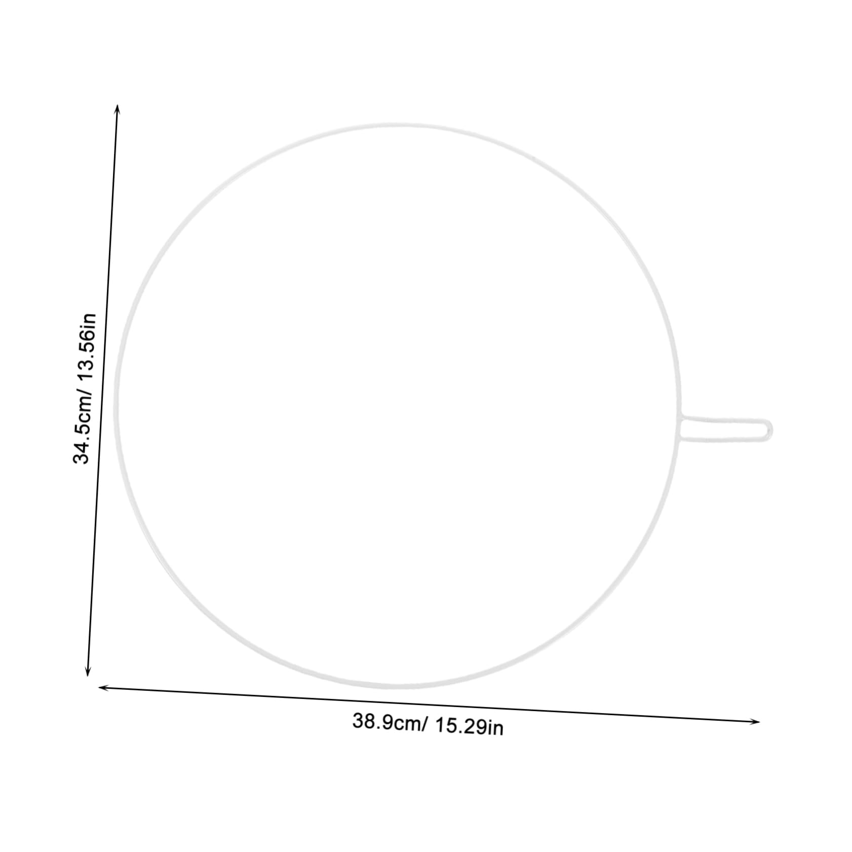 HOODANCOS 2pcs Net Hoop for Bed Sturdy Crib Canopy Bracket Mounting Support Accessories for Crib Easy Setup Portable Design for Secure