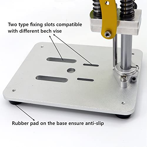 Novellife Mini Drill Press Precision Benchtop Drilling Machine Elecric Portable Table Driller Cnc 795 Motor B10 Chuck Metal Wooden Diy Jewelry Making Crafts Tool thumb #5