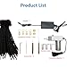 JOSKAA Dreadlocks Machine, Instant Dreadlock Machine for Locs for Dreadlocks Suitable for Long Human Hair and Synthetic Hair-New Upgrade, Safer and Easier with 3 Tube Heads