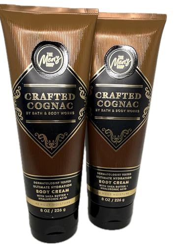 Bath & Body Works Crafted Cognac Body Cream 2-Pack –