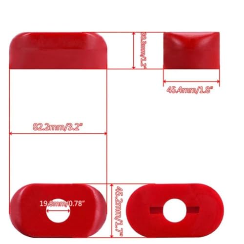 Bagues de support moteur anti-bruit insert dogbone résistant pour MK4 - 3